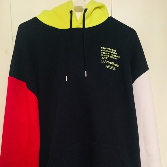 Boohoo Man Hoodie - New with tags - Large - Picture 3 of 5